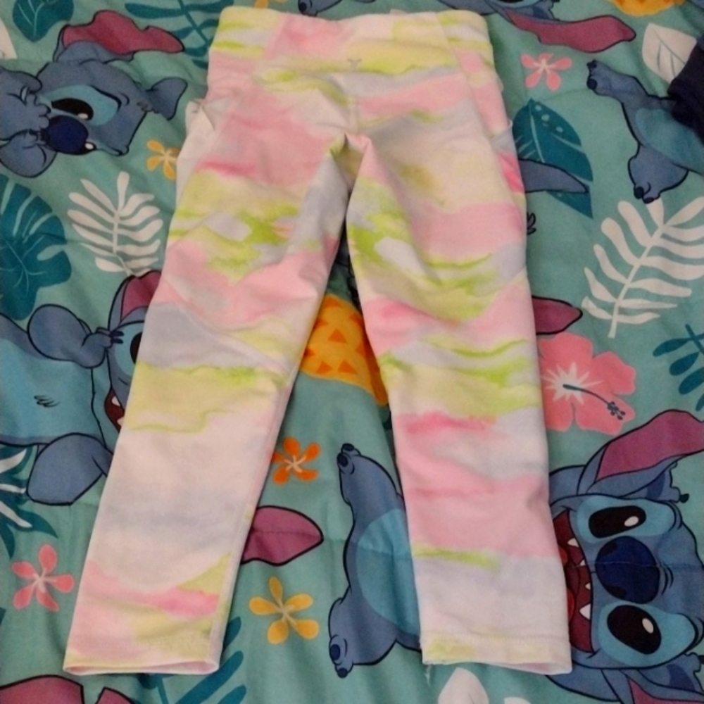 Tie dye sweater and leggings